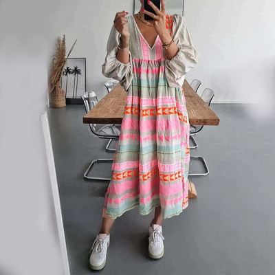 Sabrina | Comfortable Boho Dress