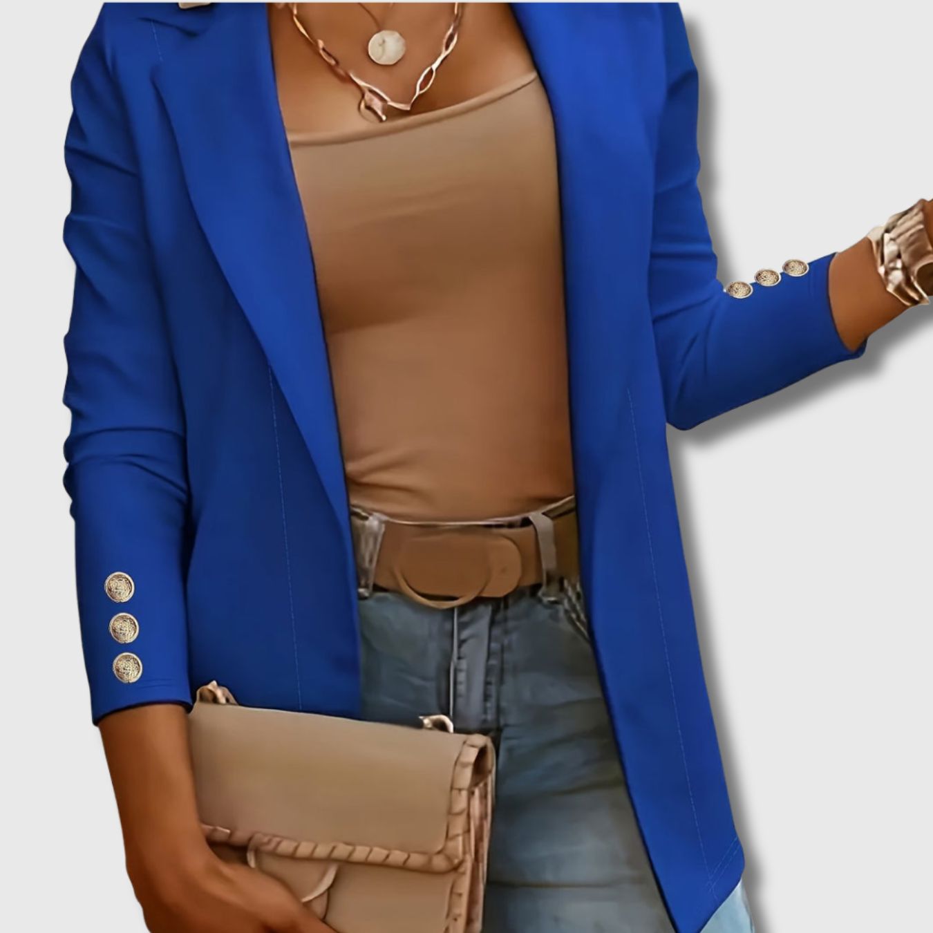 Noémie - Women's Elegant Long Jacket Limited Edition