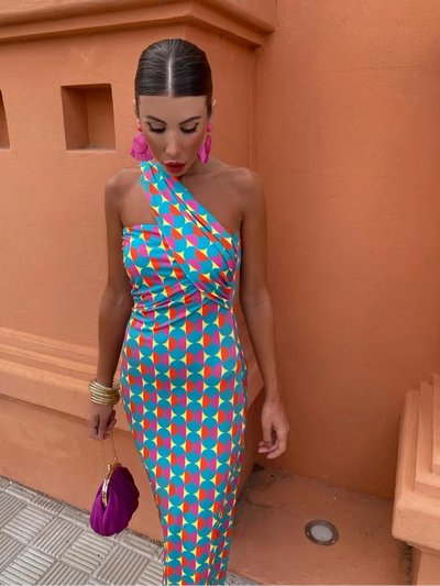 Irmgardi - Elegant Midi Dress