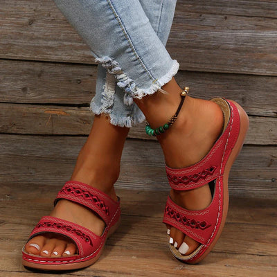 Courtney™ | Stylish Double-Strap Sandals