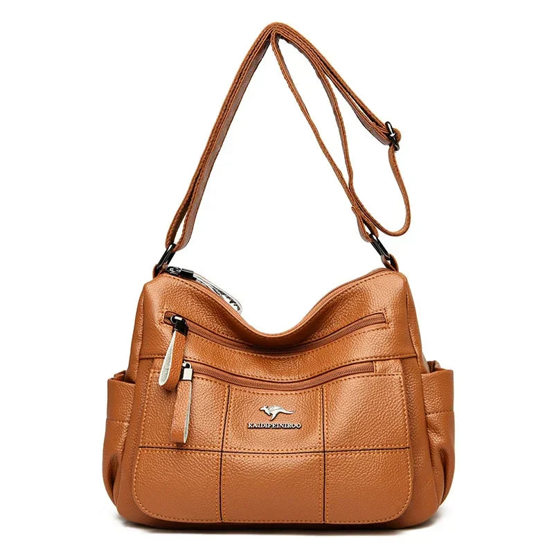 Davina Smooth Leather Handbag