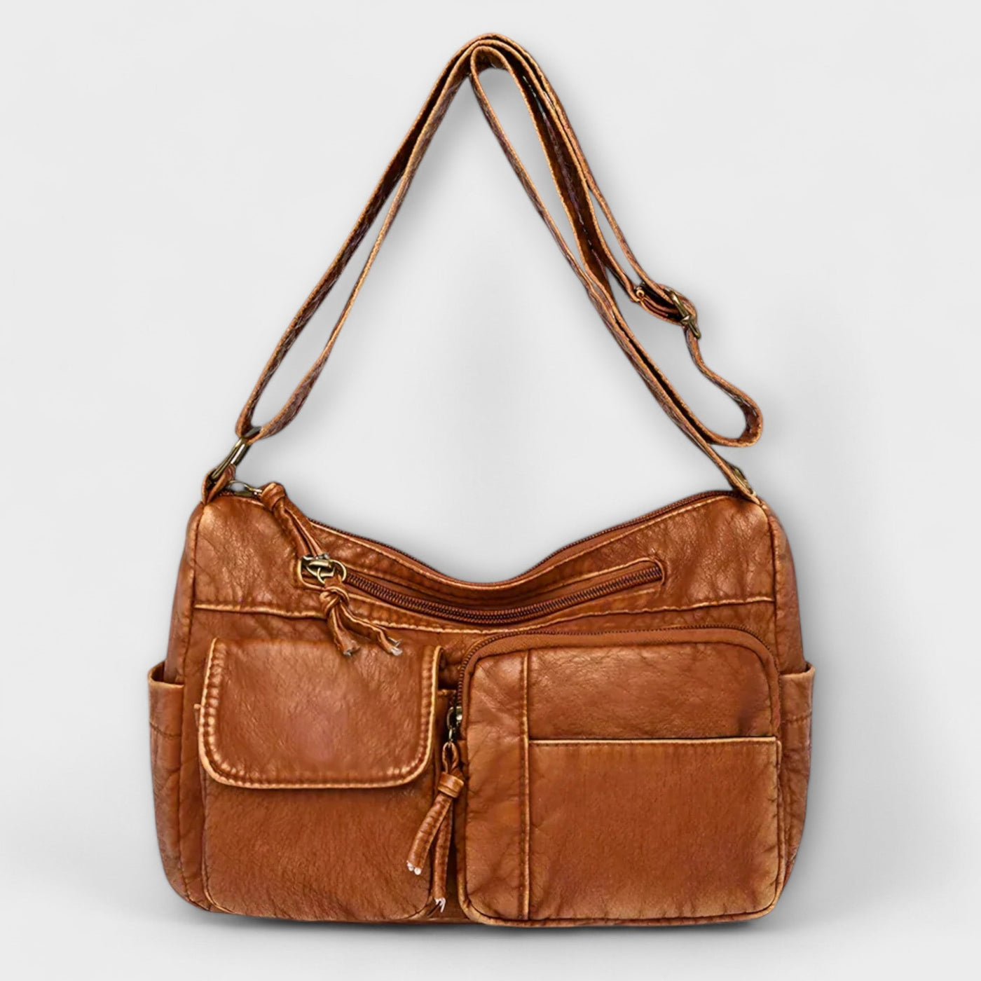 Old-School Leather Bag
