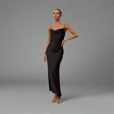 Claudia | Sophisticated Satin Dress for Unforgettable Occasions