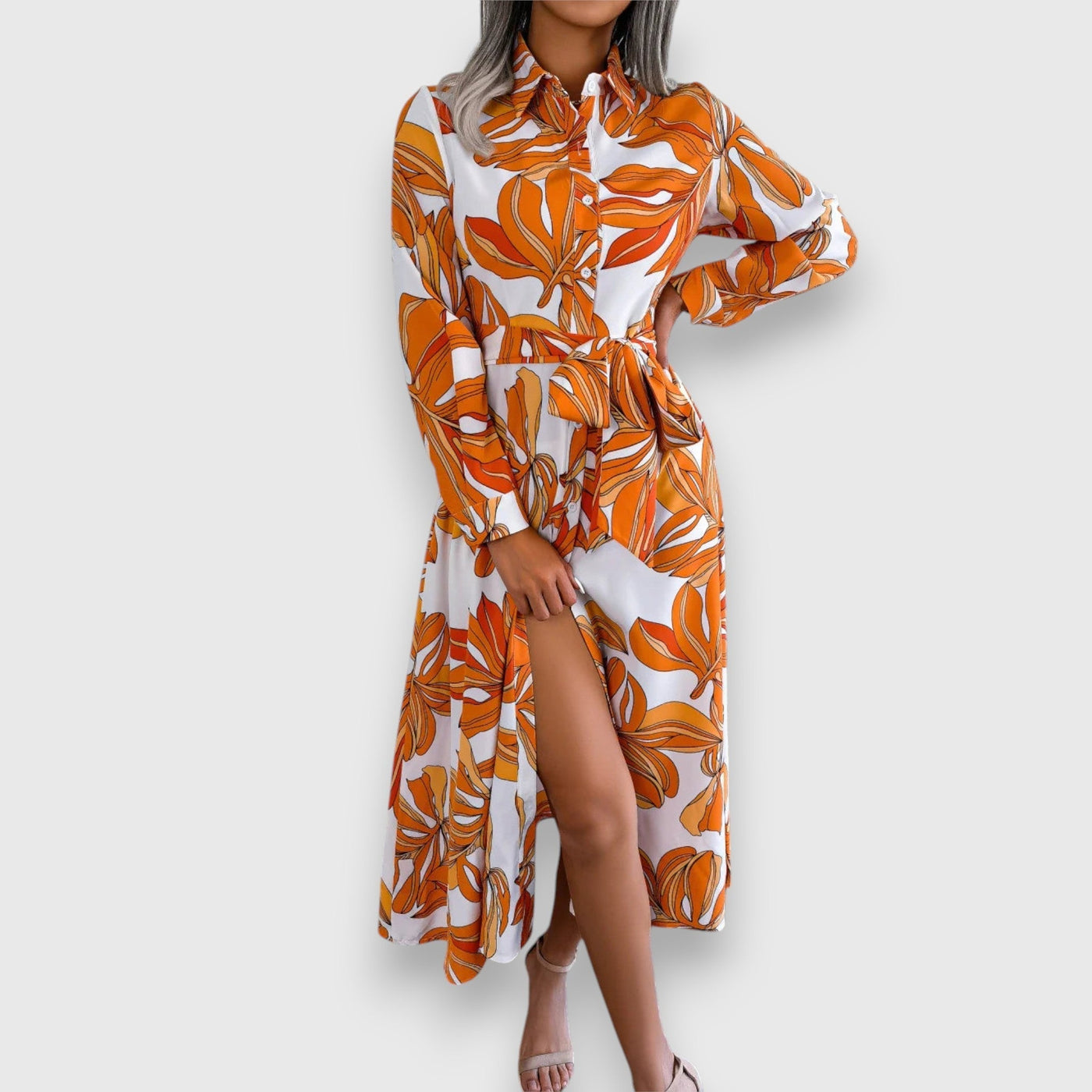 Elora – Flowing Shirt Dress