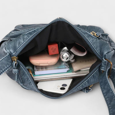 Old-School Leather Bag