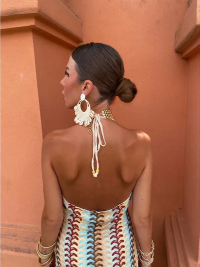 Dilara | Backless Maxi Dress