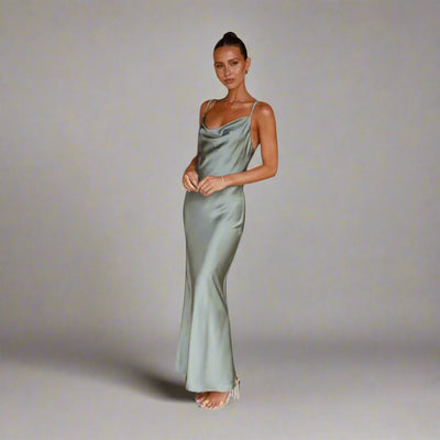 Claudia | Sophisticated Satin Dress for Unforgettable Occasions