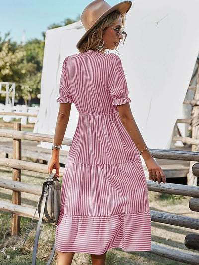 Bernice | Classic Striped Dress