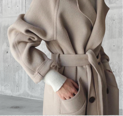 Sarah™ - Longline Wool Coat