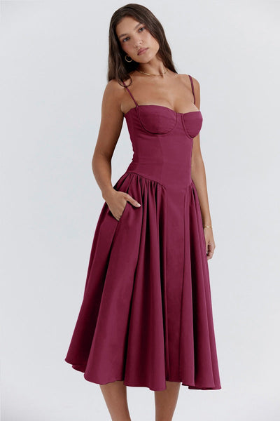 Elara | Elegant Corset Sundress