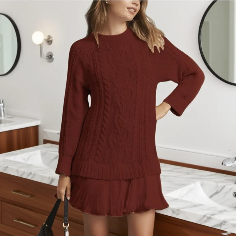 Gaëlle™ | Unique Sweater Dress