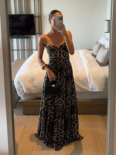 Antonella - Leopard Maxi Dress