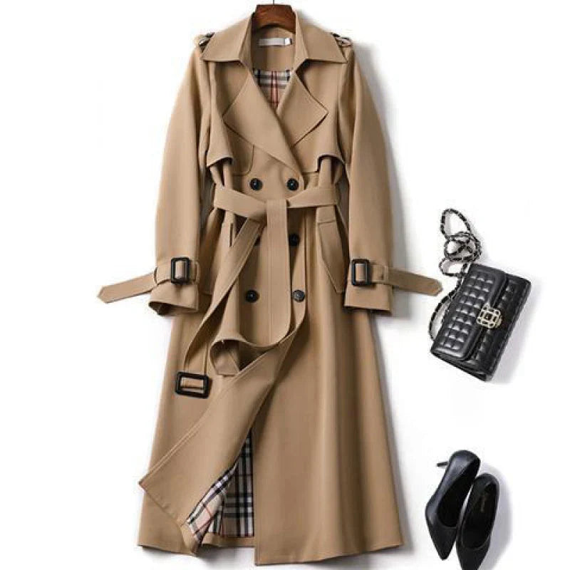 Women's Long Trench Coat