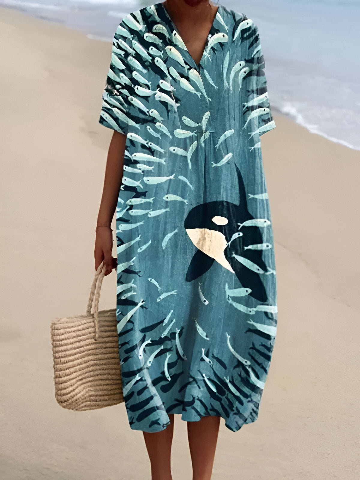 Beau™ | Summer Breeze Printed Dress