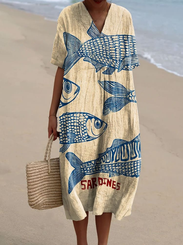 Marlene™ | Printed Summer Breeze Dress