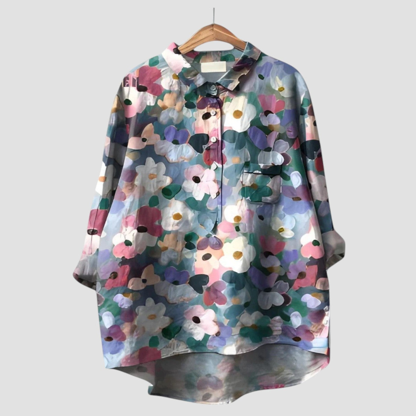 Calenya™ | 2025 – Watercolor Floral Blouse