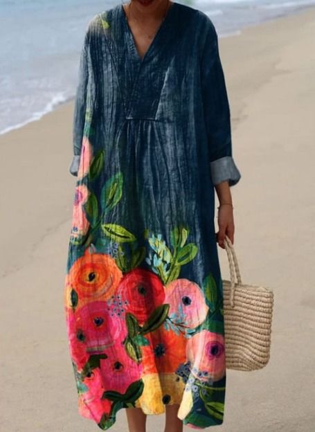 Holly™ | Printed Summer Breeze Dress