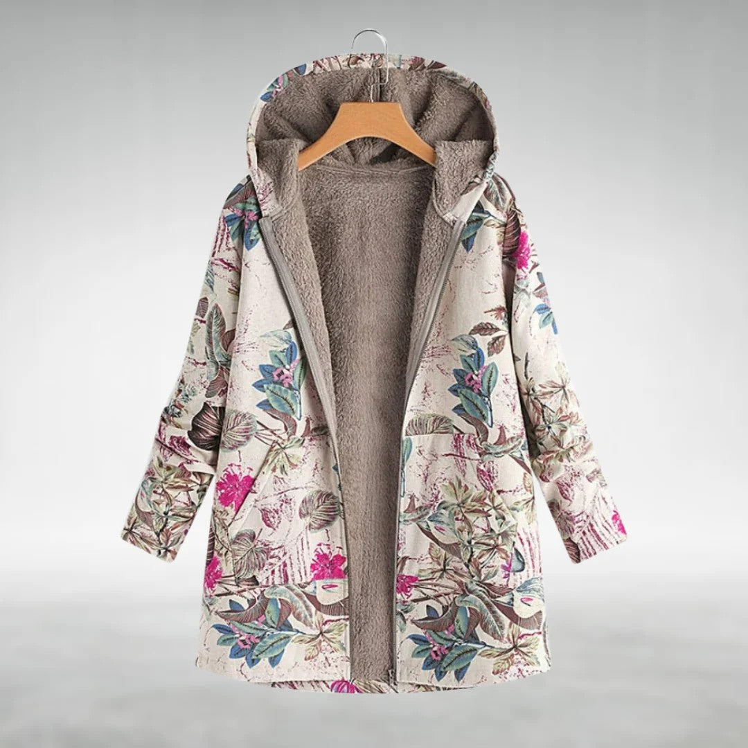 Jovanna - Stylish Casual Floral Jacket