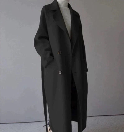 Sarah™ - Longline Wool Coat