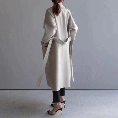 Sarah™ - Longline Wool Coat