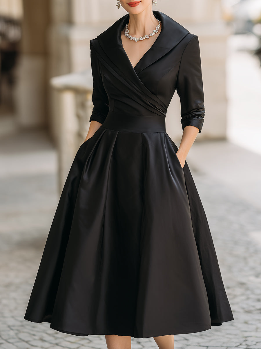 Lea™ - Elegant Midi Dress