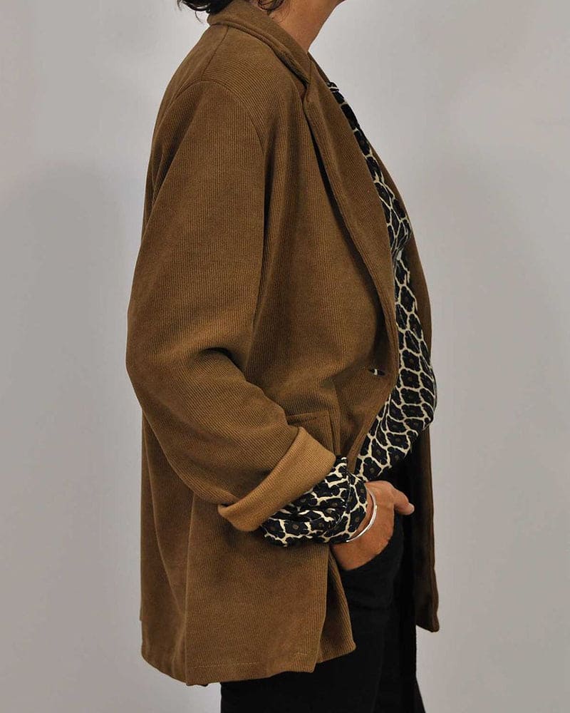 EDWINA I GEOMETRIC BLOUSE