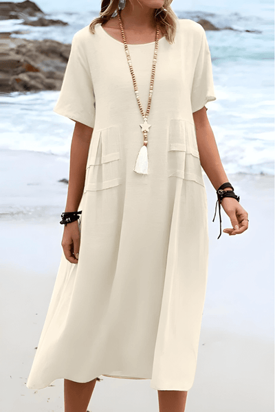 Aria™ Summer Linen Dress