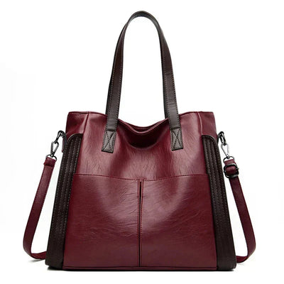 Indigo Classic Leather Handbag