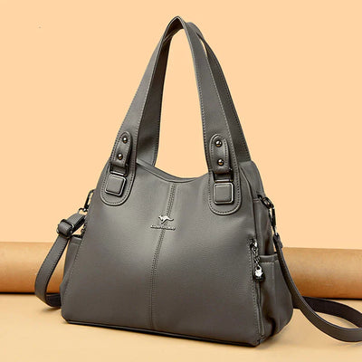 India™ Classic Vintage Leather Shoulder Bag