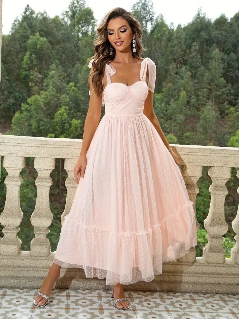 Carmen - Elegant Mesh Gown