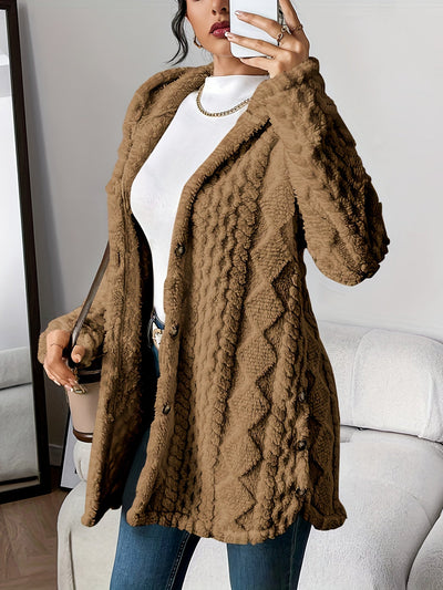 Chateau Elise™   | Plush Hooded Cardigan