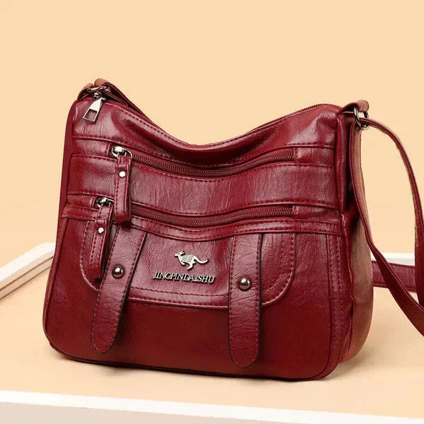 Wren | Stylish Retro Multi-Pocket PU Leather Bag