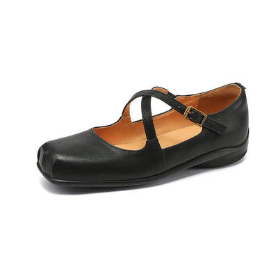 Isabeau - Comfortable Soft Bottom Mary Jane Shoes