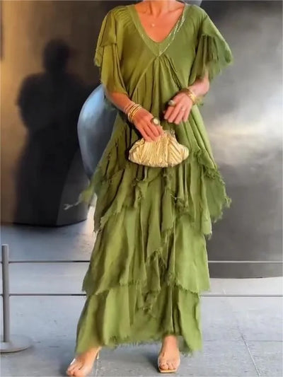 Vanessa | Stylish Summer Layered Dress