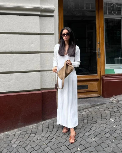 Sara - New Knitted Midi Dress