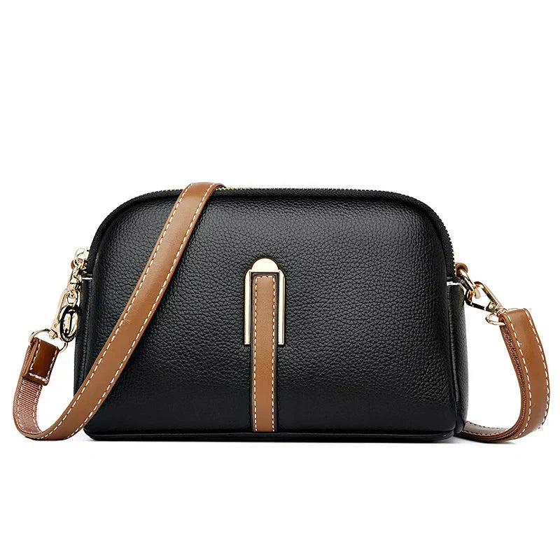 Penelope | Compact Soft Leather Shoulder Bag