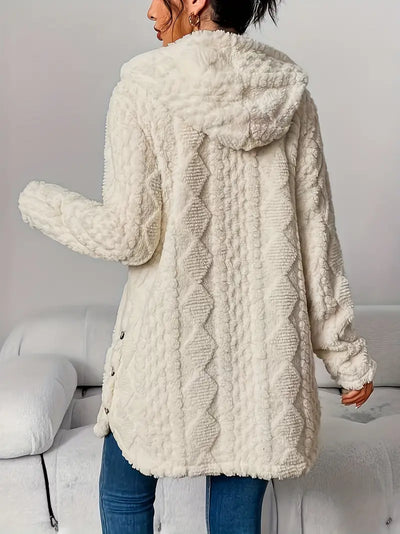Chateau Elise™   | Plush Hooded Cardigan