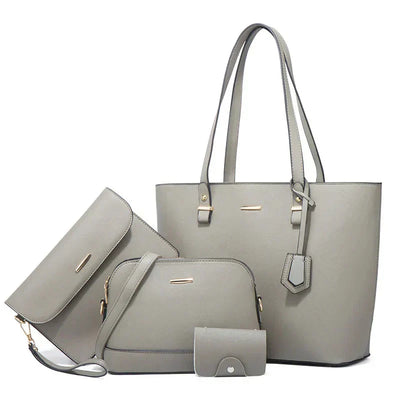 Ashby | Versatile 3-Piece Leather Handbag and Shoulder Bag Set