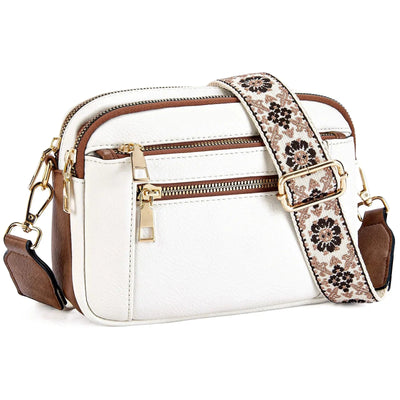 Nylah Crossbody with Colorful Straps