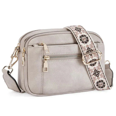 Nylah Crossbody with Colorful Straps