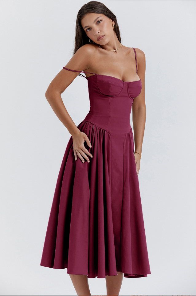 Elara | Elegant Corset Sundress