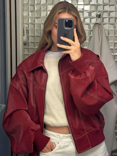 Oversized Contrast Jacket - Limited Sale