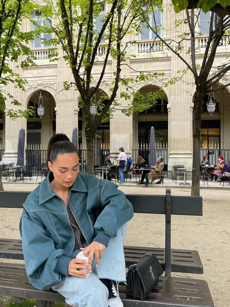 Oversized Contrast Jacket - Limited Sale