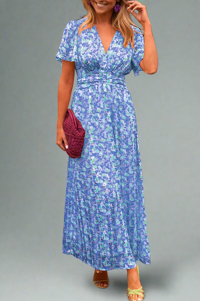 Hildegard | Romantic Maxi Dress with Floral Pattern and Lightweight Feel
