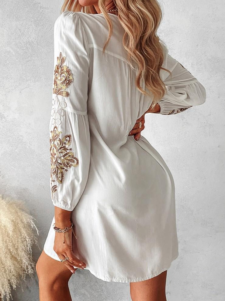 Velissa - Women's Boho Midi Dress