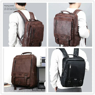 London Leather Backpack