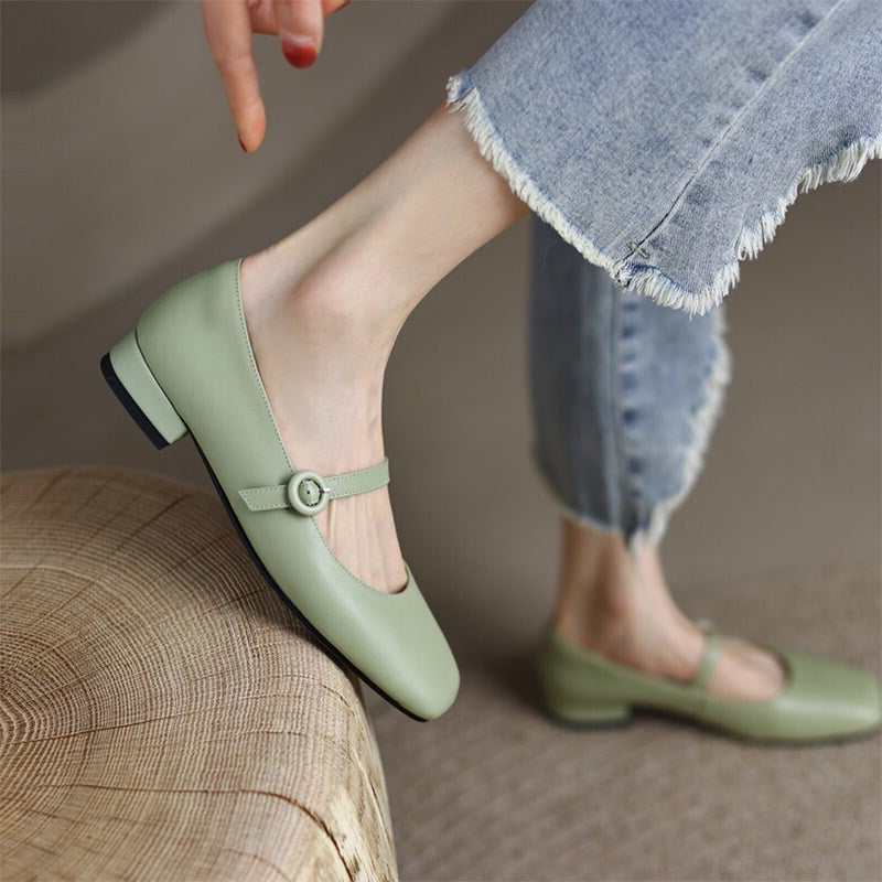 Elara - Charming French Style Mary Jane Shoes